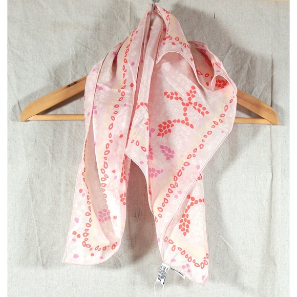 Cacharel Woman Silk Cotton Handkerchief NWT - Picture 2 of 11